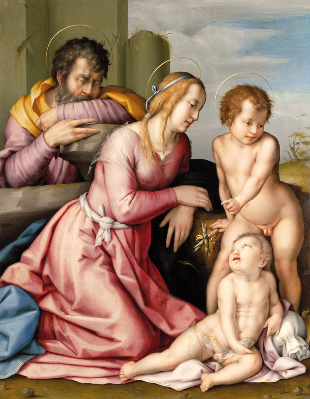 The Holy Family with the Infant Saint John